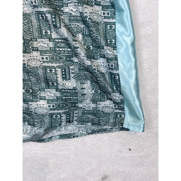 Vintage Thai Silk By Apple Men's Abstract Short Sleeve Button Up Shirt XXXXL - Picture 3 of 6